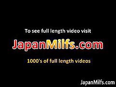 Horny japanese MILFS sucking and fucking