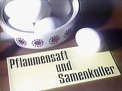 vintage 70s german - Pflaumensaft und Samenkoller  - cc79