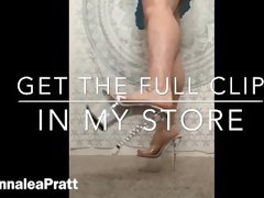 Pay for my shoes, bitch TEASER. Full clip in store for REAL pay pigs