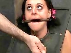 She loves being in scenes with bondage pian BDSM movie