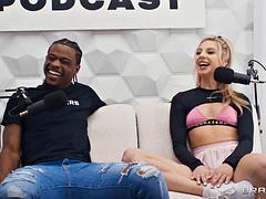 Big-Tits Cheerleader Kait, Damion Dayski, and Alexis Fawx Ride Hottest Brazzers
