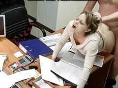 Amazing fuck with an office secretary