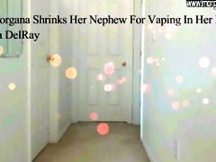 No audio Comp of Scenes from 36min clip Aunt Morgana Shrinks Her StepNephew