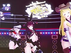 Mmd R-18 Anime Girls Sexy Dancing Clip 219