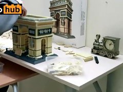 3 hrs 40 of in only 2 minutes (100x speed) - Lego Wange 8021 Triumphal Arch